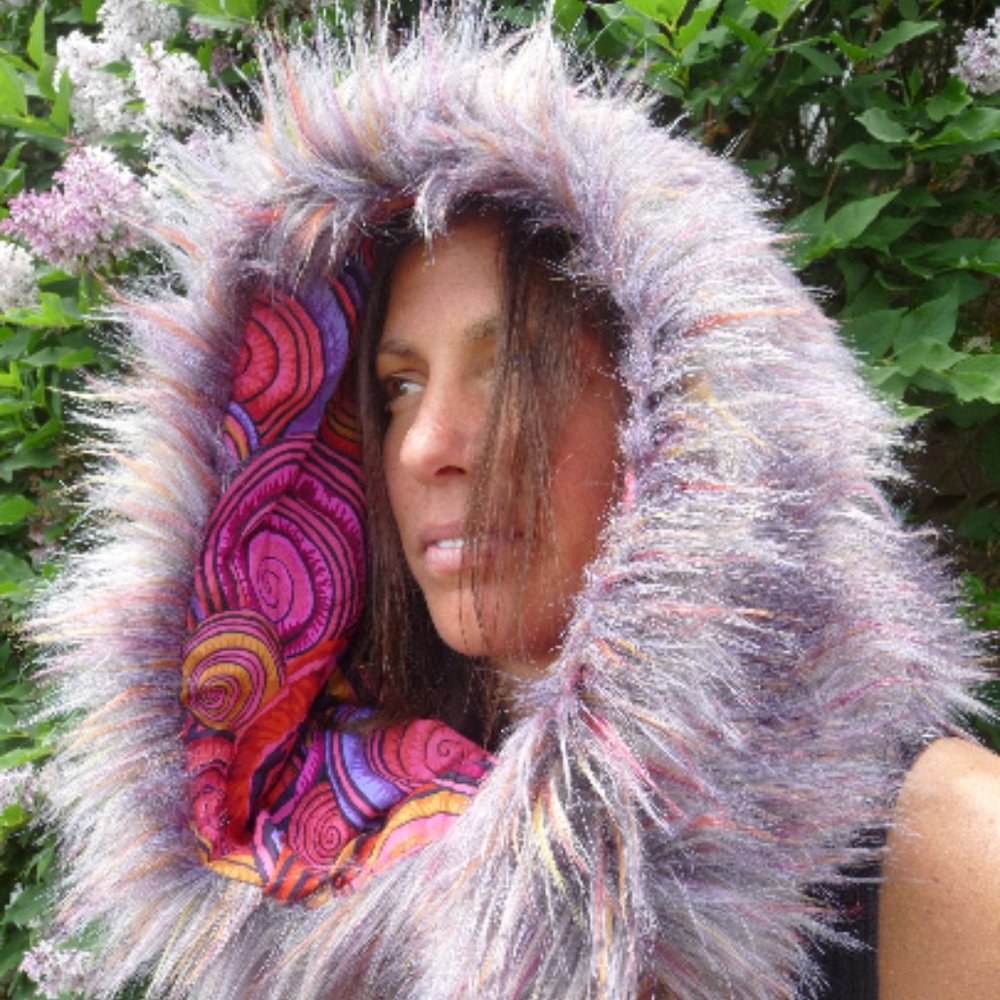 One of a Kind, Reversible, Handmade Younity Hood